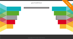 Desktop Screenshot of geomedklinik.de